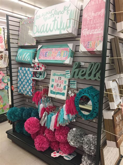See more ideas about mermaid room, mermaid, mermaid bedroom. Mermaid decor at Hobby Lobby | Mermaid bathroom decor ...