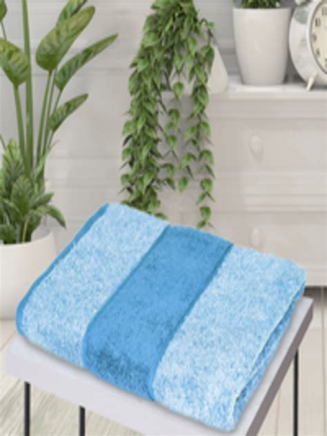 Buy Bianca Blue Pure Cotton 500 Gsm Bath Towel Bath Towels For Unisex
