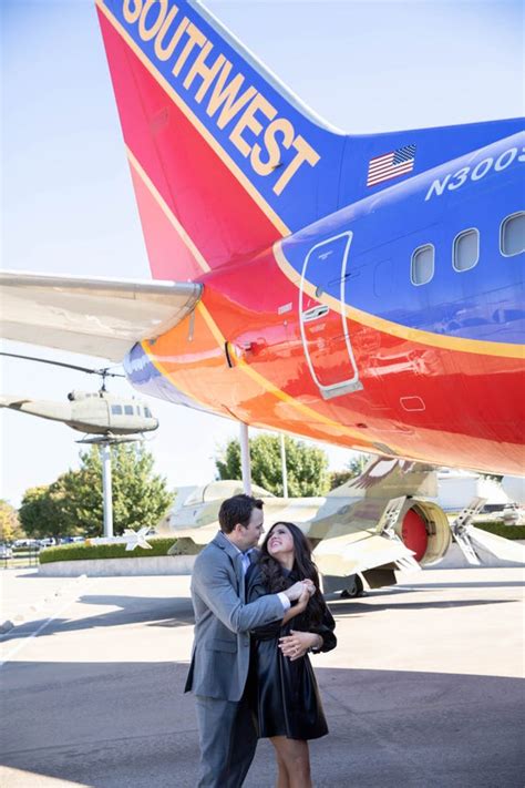 Couple Got Engaged On A Southwest Plane After They Met On A Flight