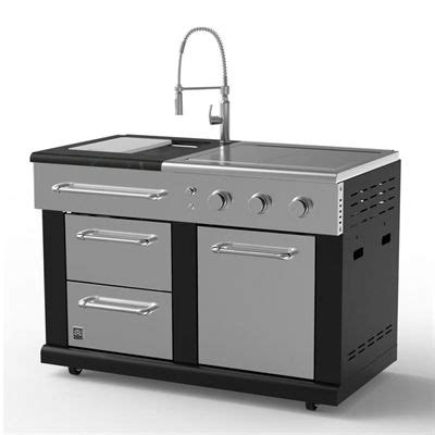 Stainless steel cabinets outdoor cabinets. Master Forge Outdoor Kitchen BG179CL Modular Sink with ...