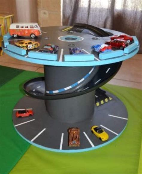 Pin By Dee Brumit On Play Room Ideas Toy Garage Car Tracks For Kids