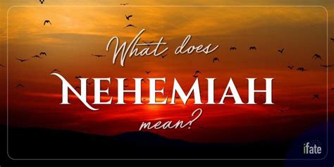 The Name Nehemiah What It Means And Why Numerologists Love It