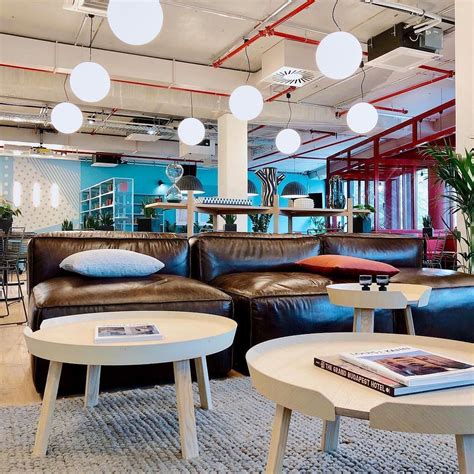 We provide beautiful workspace, an inspiring community, and business. Interior love at @wework Hamburg Stadthaus | Commercial ...