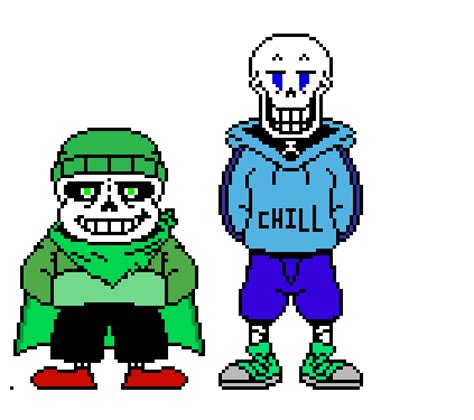 Underswap A Change In The Code Sans And Papyrus Battle Sprites Not