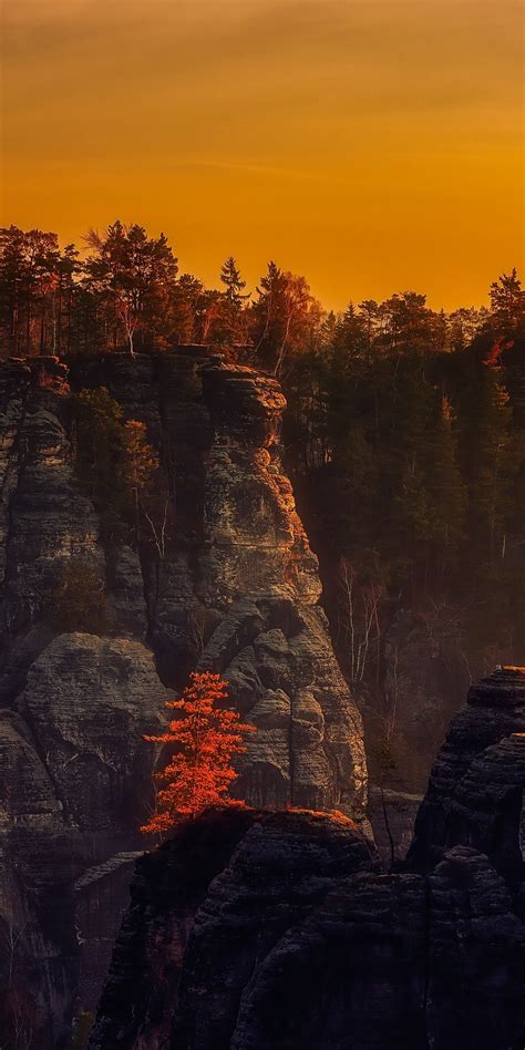 1080x2160 Beautiful 4k Mountain In Sunset One Plus 5thonor 7xhonor