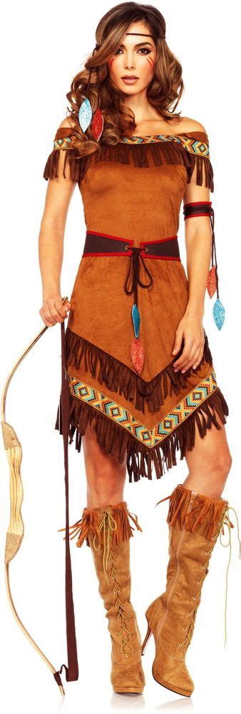sexy cherokee princess indian tribal leader native american costume adult women native