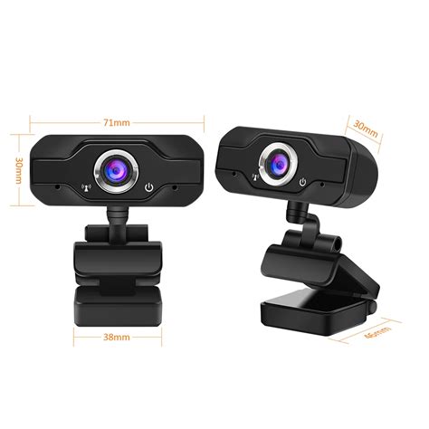 Hd Webcam Embutida Dupla Mics Inteligente 1080p Web Camera Usb Pro