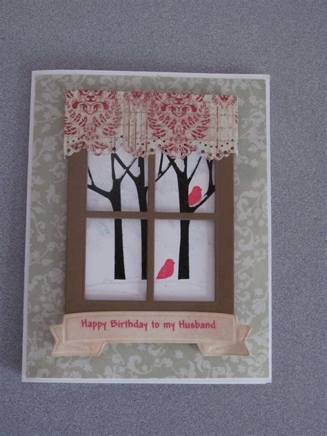 Cool and creative homemade and handmade birthday card ideas for mom, dad, boyfriend, friends or grandparents. Creative Corner Studio: Happy Birthday Hubby!