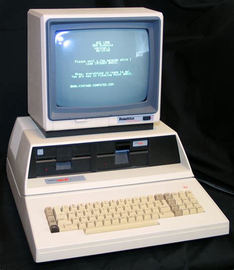 January 18 1983 Franklin Ace 1200 Day In Tech History