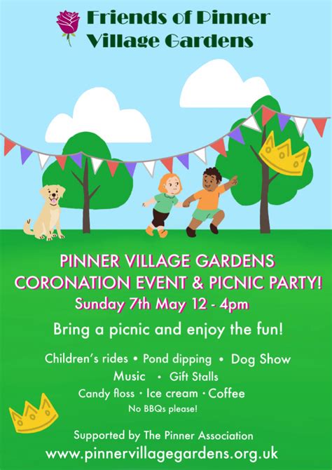 Friends Of Pinner Village Gardens Coronation Event The Pinner