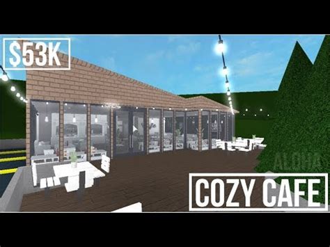 | bloxburg speed build (cheap!) ୨୧・ hii glow gang (ﾉ◕ヮ◕)ﾉ*:･ﾟ✧, in this video i go over 10 business ideas for you to build in bloxburg! 53k Cozy Cafe | Roblox | Bloxburg | - YouTube