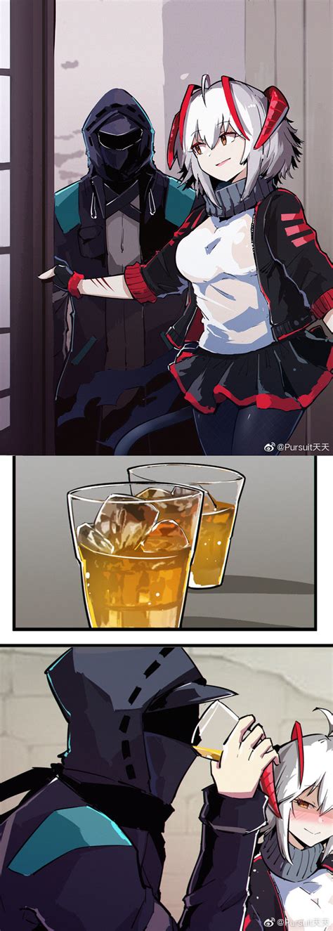 W Asks Doctor Out For A Drink Arknights Anime Funny Anime Memes