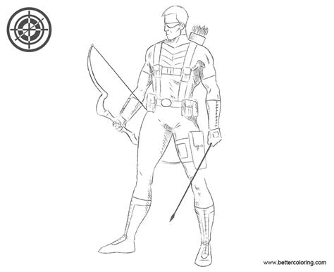 Iowa hawkeye coloring pages are a fun way for kids of all ages to develop creativity, focus, motor skills and color recognition. Hawkeye Coloring Pages Line Art - Free Printable Coloring ...