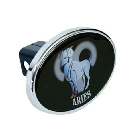 Aries Zodiac Horoscope Oval Tow Trailer Hitch Cover Plug Insert Ebay