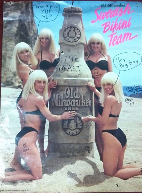 Swedish Bikini Team Old Milwaukee Beer History Story Behind The Sexiest Beer Commercials