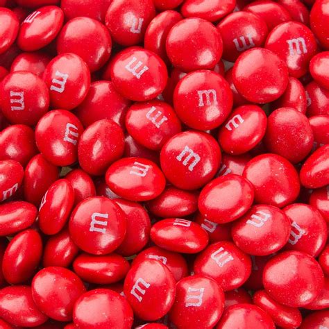Red Mandms Chocolate Candies 2 Lb Bag Or 10 Lb Case Oh Nuts In