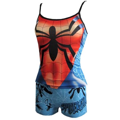 Marvel Comics Spider Girl Cami And Panty Set