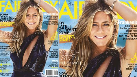 Jennifer Aniston Looks Hot As Allures Cover Girl Check Out Some Of