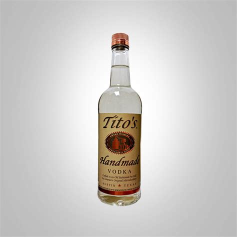 titos handmade vodka 750ml bottle famous liquors