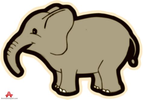 retro elephant sticker clipart design free clipart design download clipartix