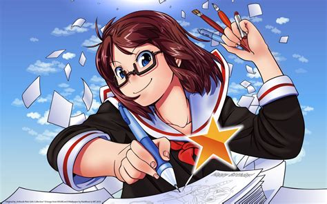 bakgrundsbilder illustration anime brunett glasögon tecknad serie vind serier flicka