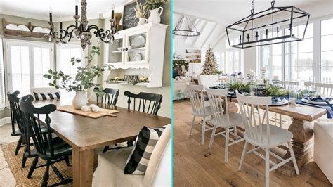 15 Amazing Farmhouse Dining Room Decor Ideas And Trends House Beautiful