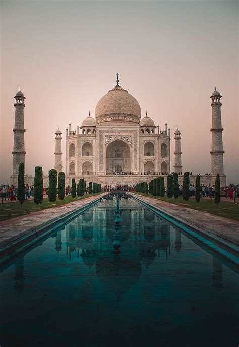 Taj Mahal India Travel Destinations Architecture Taj Mahal Iphone