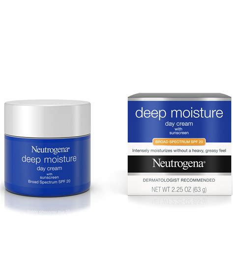 Deep Moisture Day Face Cream With Spf 20 Neutrogena®