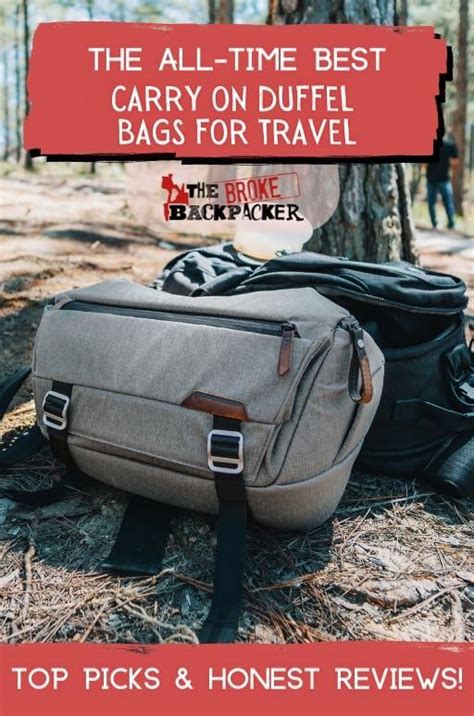 10 Best Carry On Duffel Bags For Your Next Trip In 2024