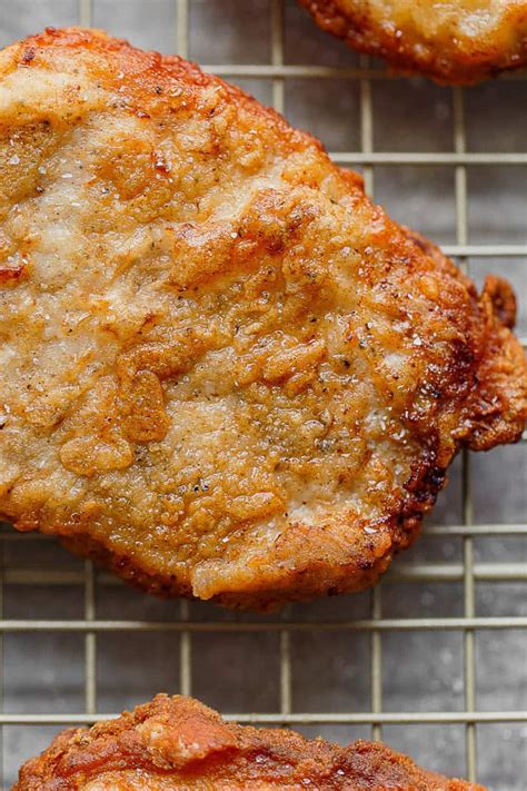 For other thicknesses, see recipe notes*. Southern Fried Pork Chops Recipe (Delicious!) - Grandbaby ...
