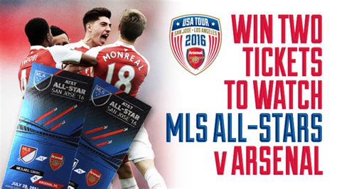 Win MLS All-Stars v Arsenal tickets | News | Arsenal.com