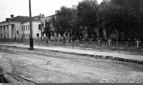 Немецкое кладбище на улице Фрунзе