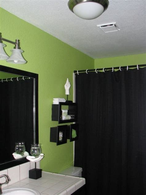 Grey pea green wall decor. Information About Rate My Space | Green bathroom decor, Lime green bathrooms, Green bathroom