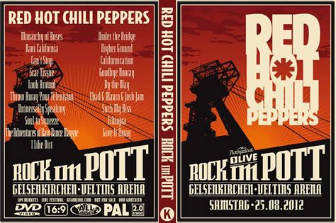 Funky Crime Perú Red Hot Chili Peppers Rock Im Pott 2012 Dvd