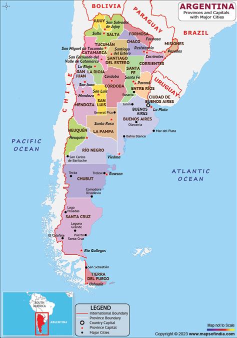 Argentina Map Hd Political Map Of Argentina To Free Download