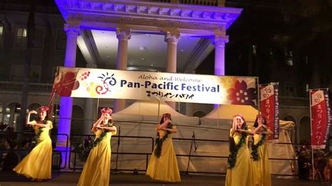 Japanese Hula Dance Performance At Hawaii Youtube