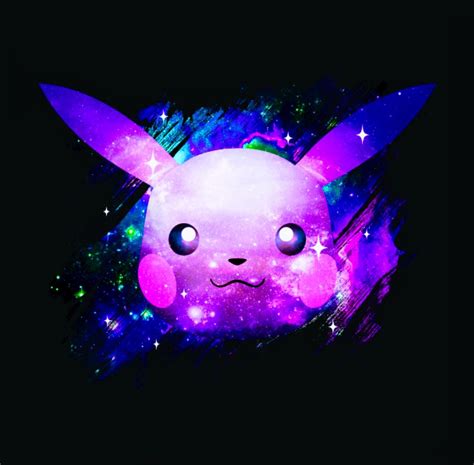 Pikachu Purple Background Card The Shoot