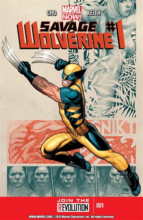 Read Online Savage Wolverine Comic Issue 1