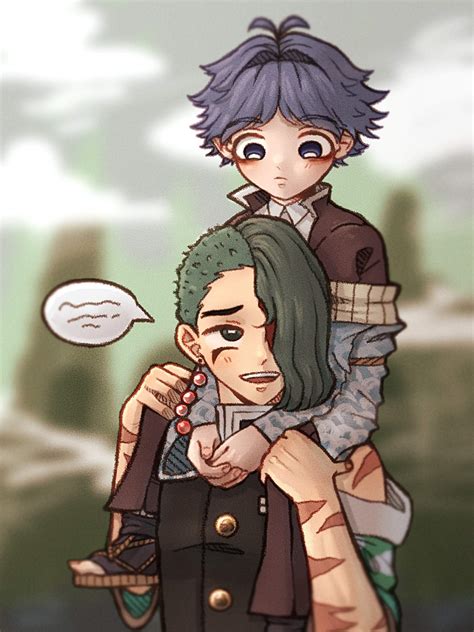 Commission Art || Kyou and Kiyoshi 🏔️ | Demon Slayer: Kimetsu No Yaiba