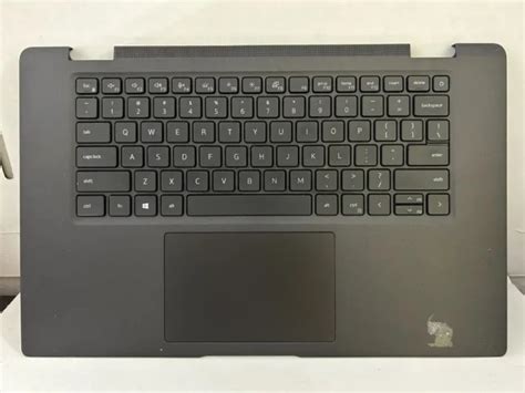 Genuine Dell Latitude 7520 Palmrest Touchpad Us Backlit Keyboard No Sc