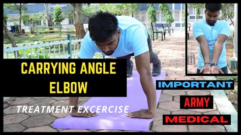Carrying Angle Elbow Exercises In Hindi How To Check Carrying Angle Of Elbow At Home Cubitus