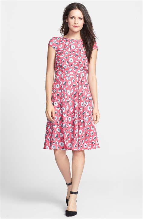 Wallis Floral Print Fit And Flare Dress Nordstrom