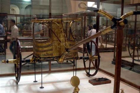 Tutankhamuns Chariot 2 Ancient Egyptian Artifacts Tutankhamun