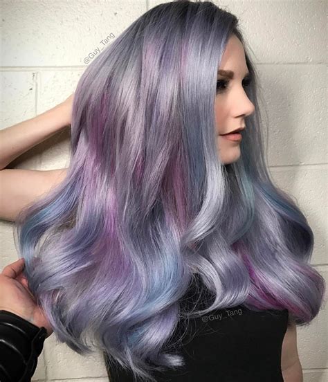 Purple Grey Hair Hair Color Pastel Ombre Hair Color Purple Ombre Hair Color Trends Hair