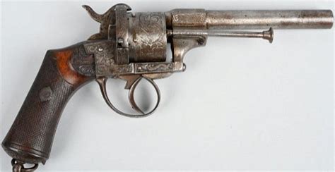 Factory Engraved Lefaucheux Pinfire Revolver Jun 27 2020 Milestone