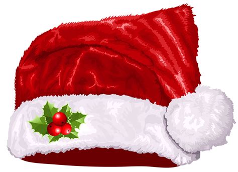 Large transparent christmas santa hat clipart - Cliparting.com