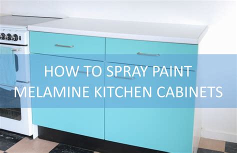 We have sprayed many kitchens of varying sizes and the majority of them are quote between £500 and £1,000. DIY Video: How to spray paint melamine kitchen cabinets