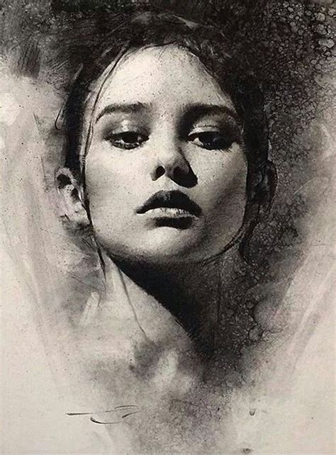 Pencil Portrait Mastery Casey Baugh American B 1984 Beautiful