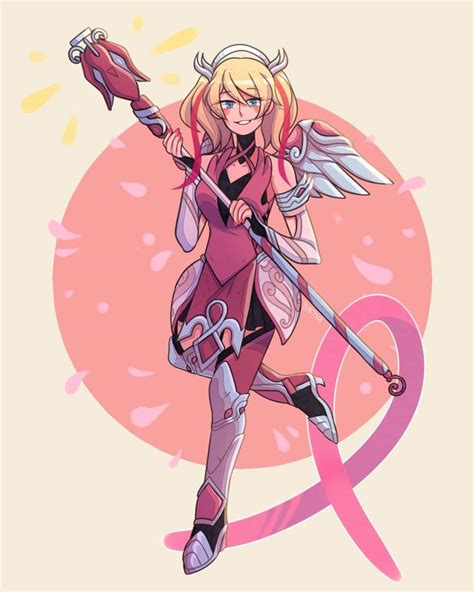 Pink Mercy Overwatch Amino