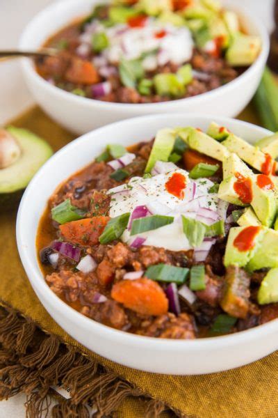 crock pot turkey chili with black beans the roasted root
